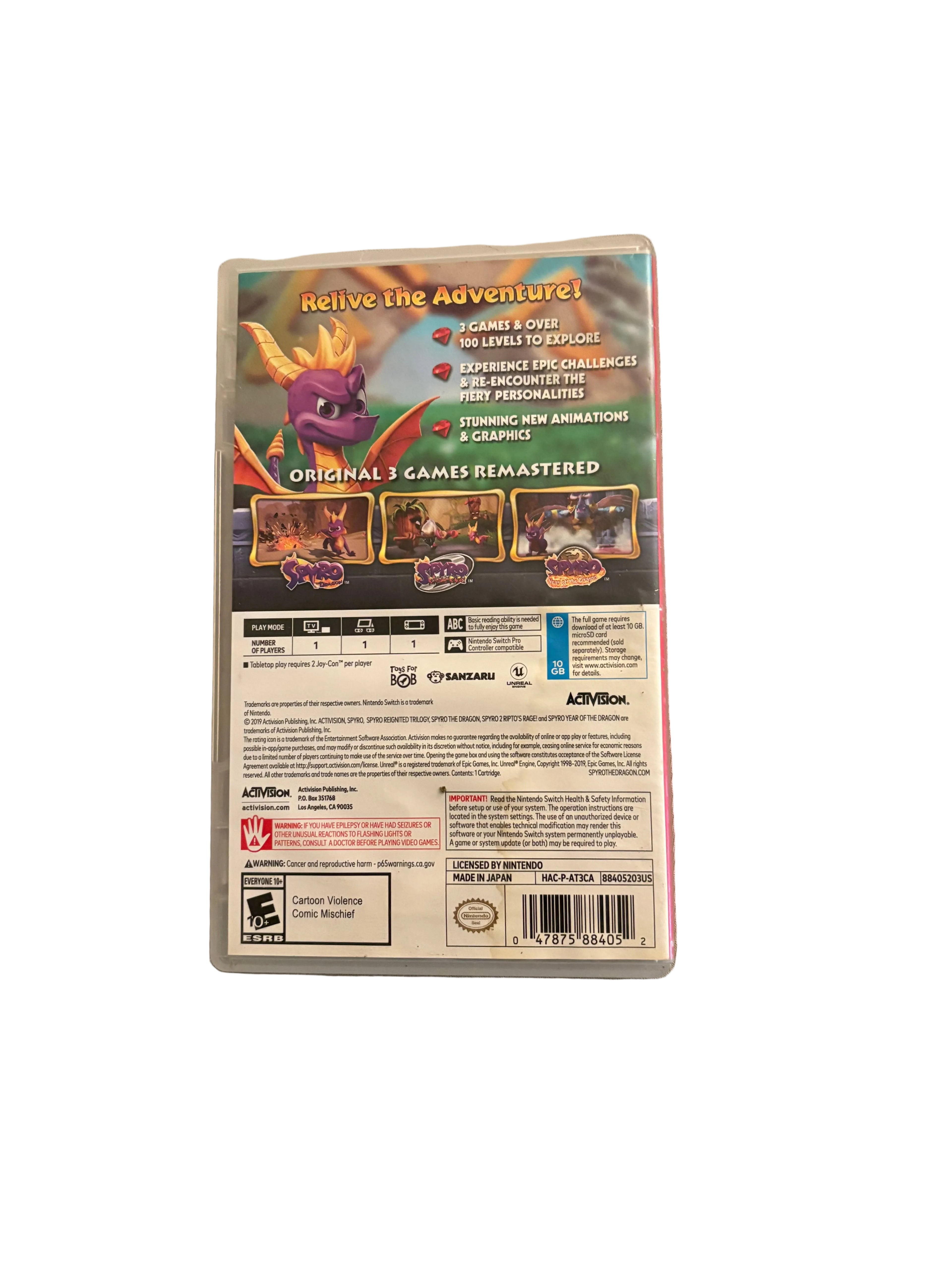 Spyro reignited trilogy