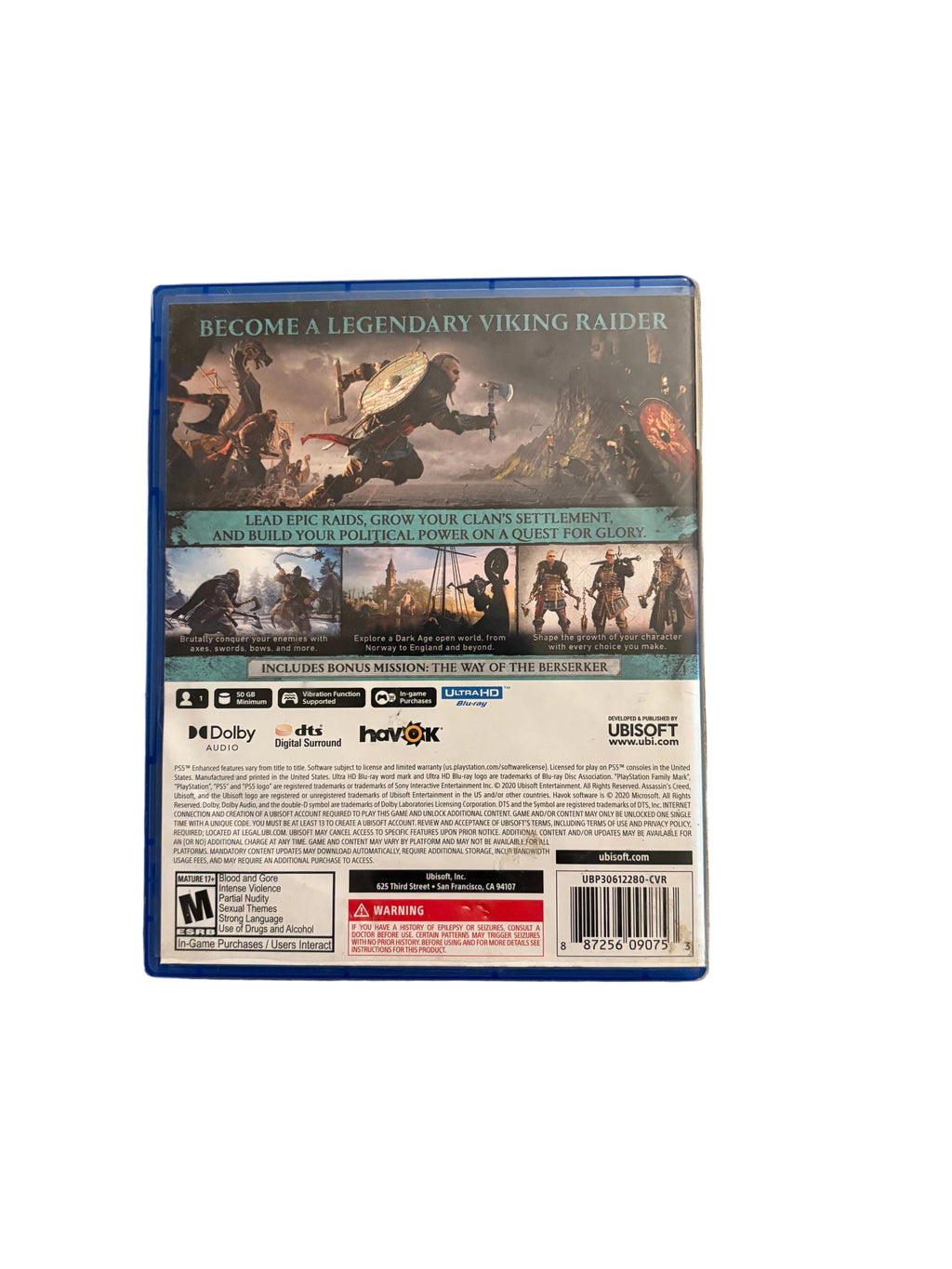 Assassin’s Creed Valhalla-ps5