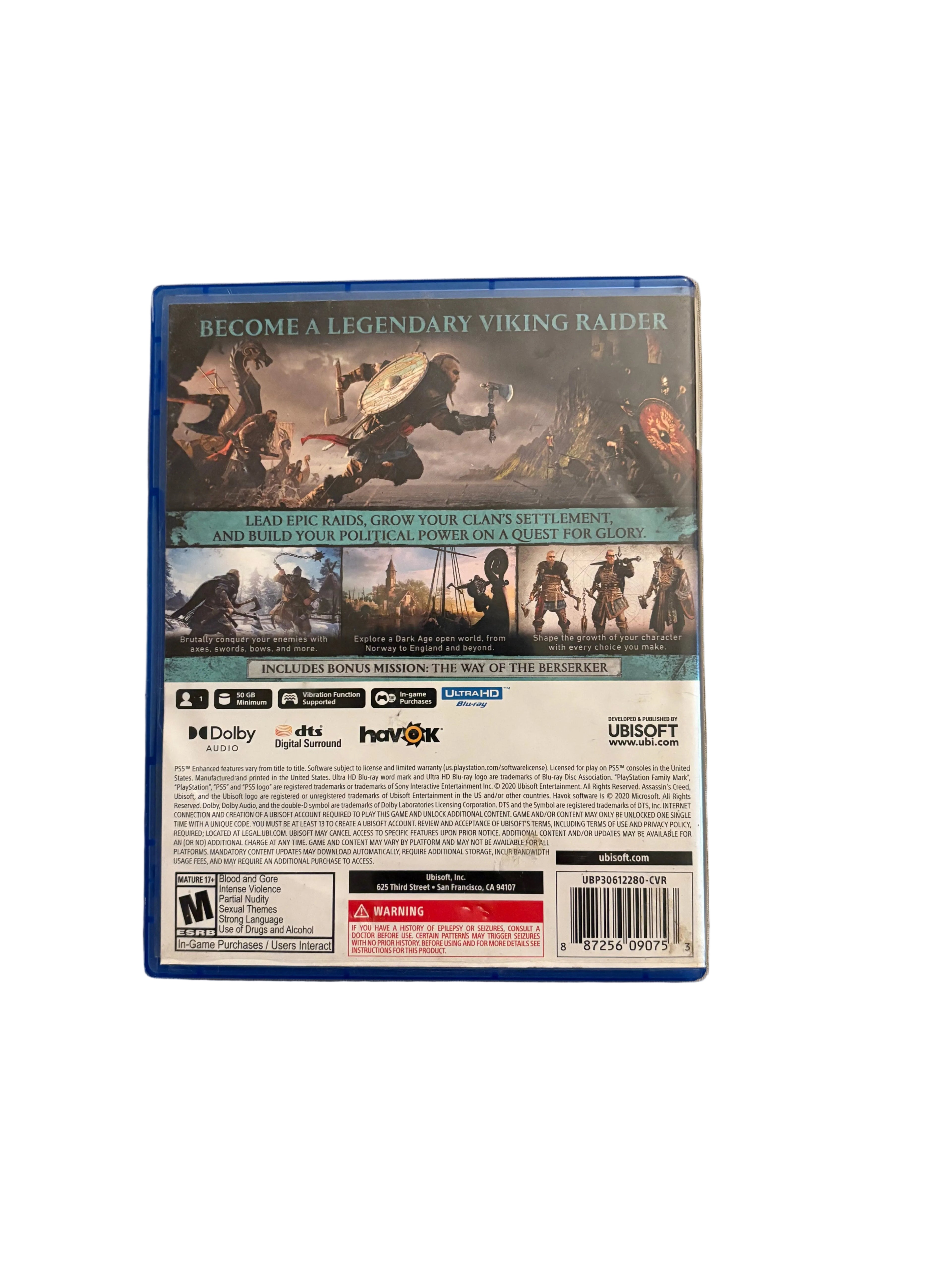 Assassin’s Creed Valhalla-ps5