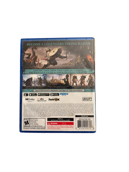 Assassin’s Creed Valhalla-ps5