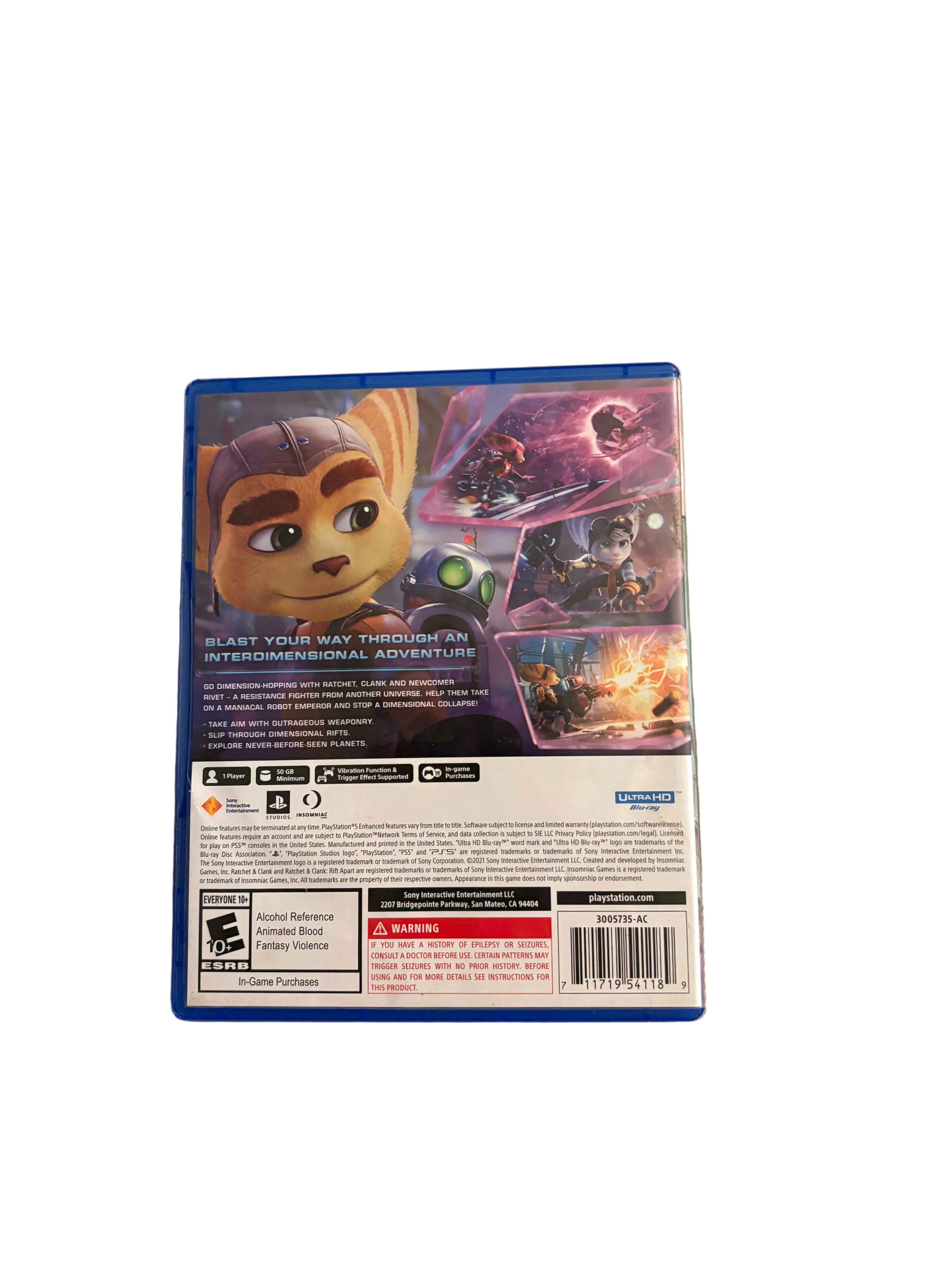 Ratchet and Clank: Rift Apart